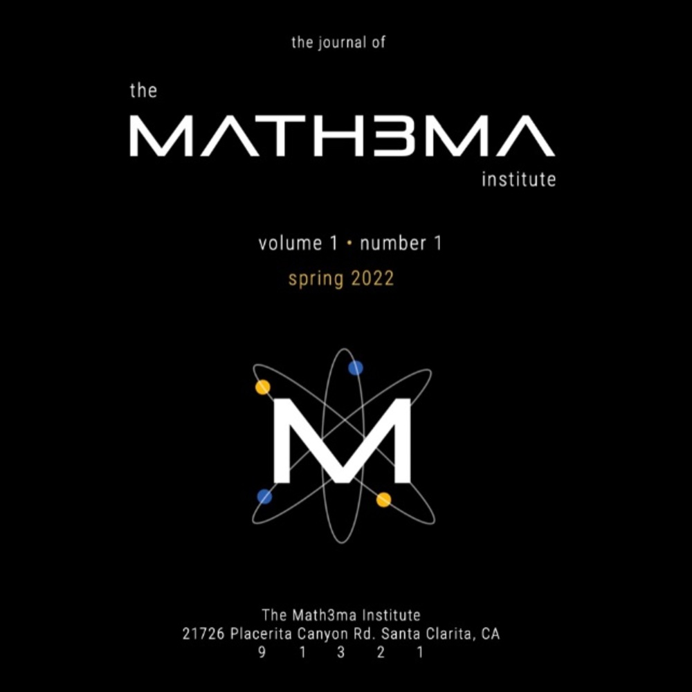 The Journal Of The Math3ma Institute Volume 1 Issue 1 Book